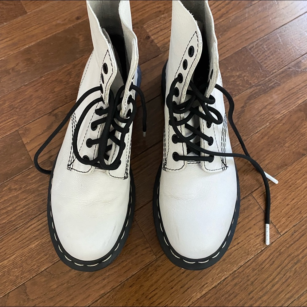 White Doc Martens Boots